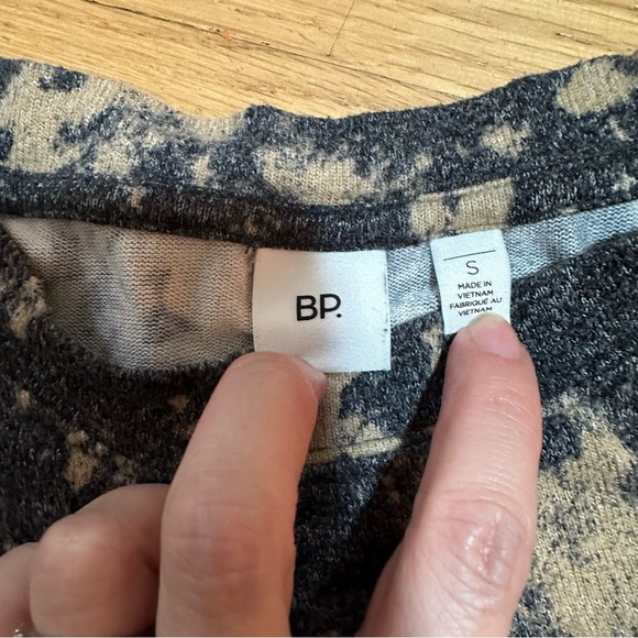 BP. Nordstrom Black and Beige Loungewear Set Size Small - Picture 3 of 7